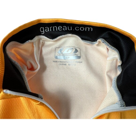 Louis Garneau The Black Dog Cycling Top Size S 1/2 Zip Front Back Pockets - Picture 7 of 11